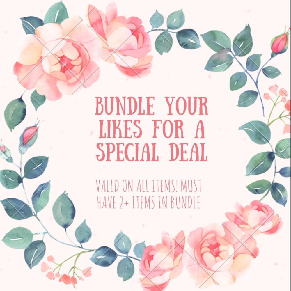 Bundle 2+ Item Likes For A Private Deal!